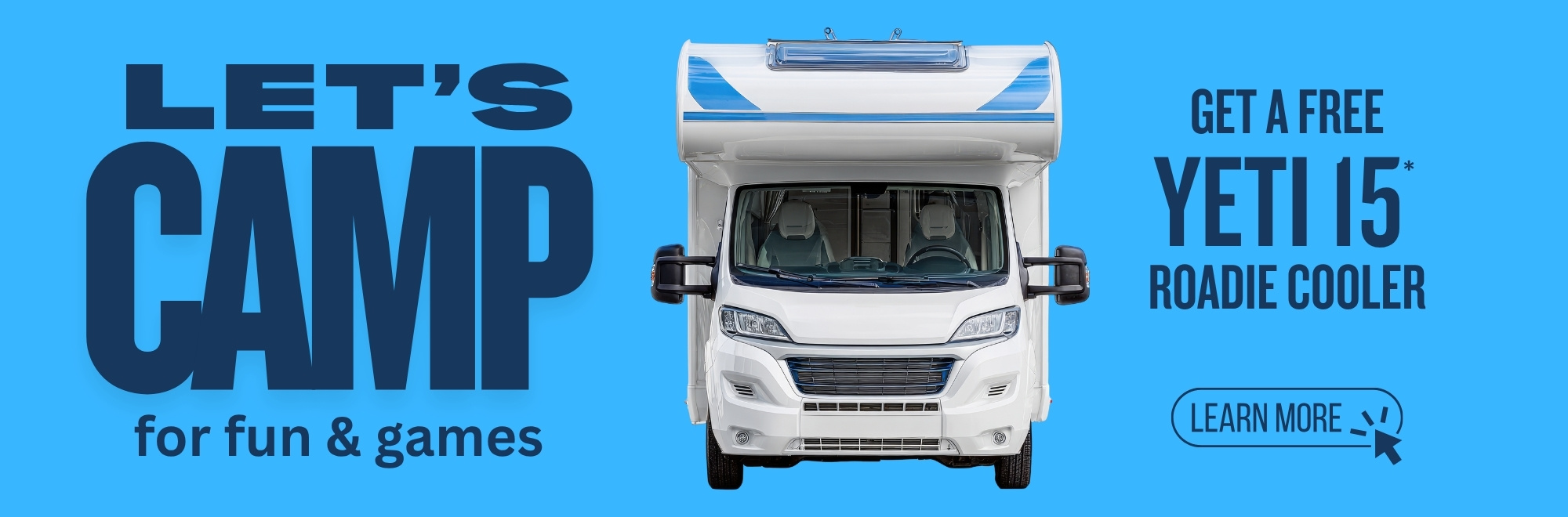 Let's camp for fun & games. Get a free Yehi 15 Roadie Cooler. Learn more.