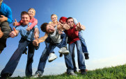 Young People Having Fun