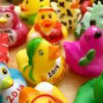 Assorted class of 2019 rubber duckies