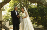 Couple in Their Wedding Attire